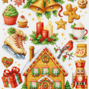 Christmas Sampler – PDF Cross-Stitch Pattern