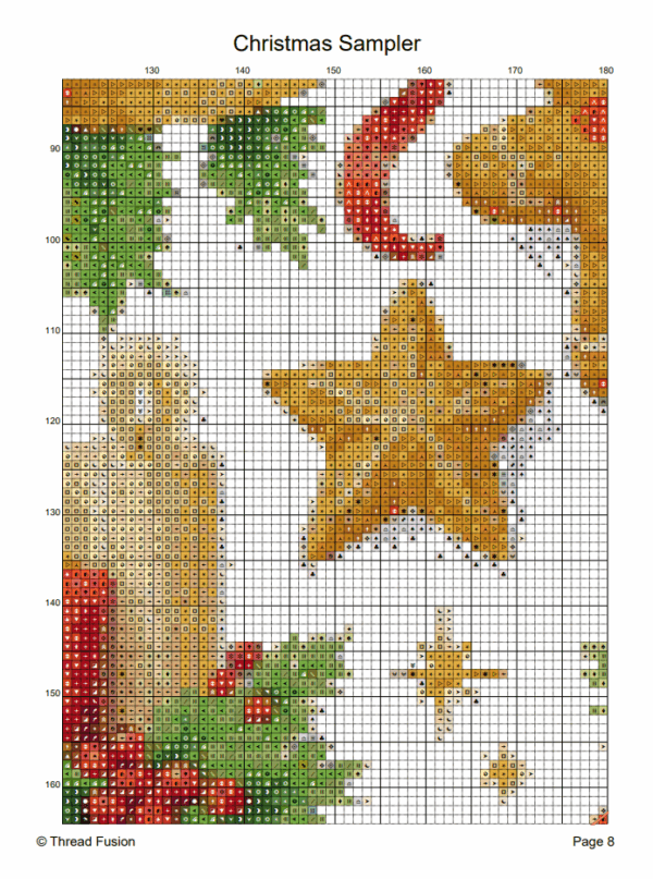 1_k80 Christmas Sampler – PDF Cross-Stitch Pattern