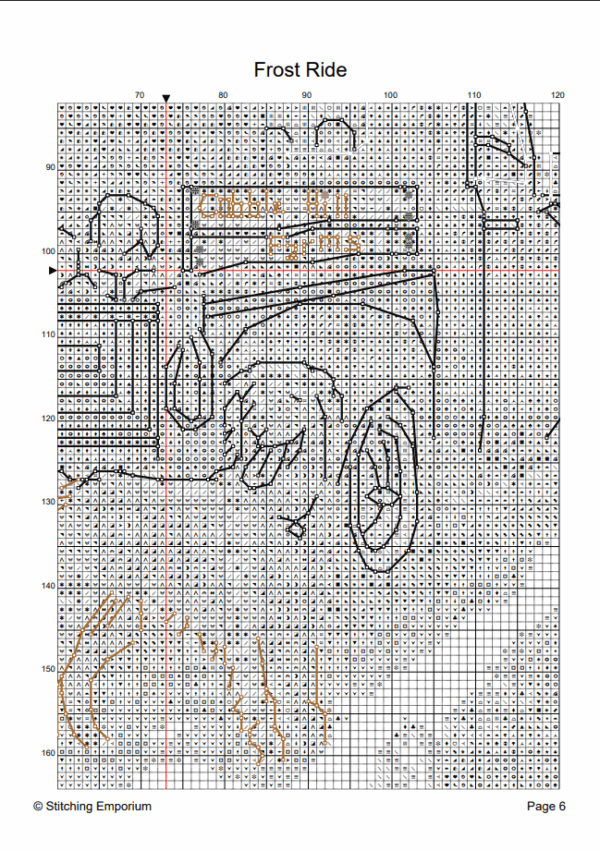 Frost Ride - Cross Stitch Design PDF