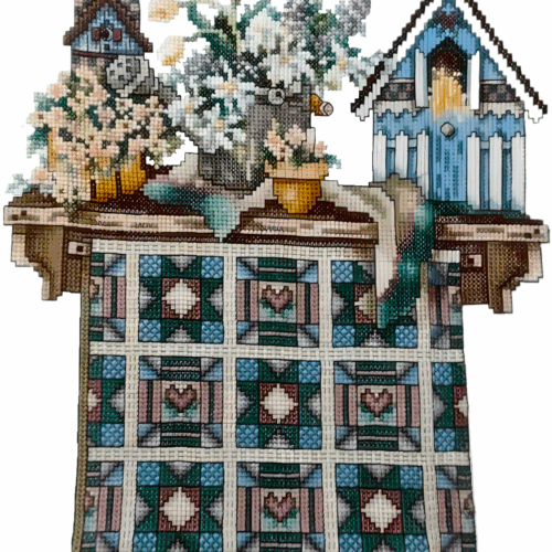 fb Spring Window - Cross Stitch Pattern PDF