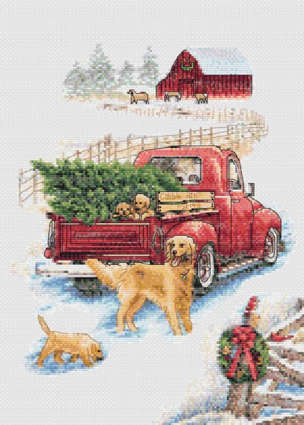 Frost Ride - Cross Stitch Design PDF