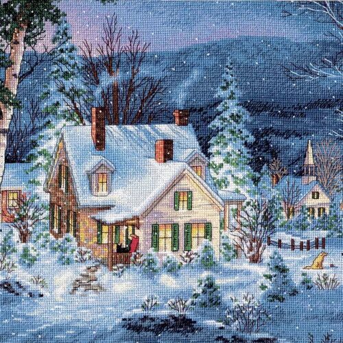 Winter Hush - Cross Stitch Pattern PDF