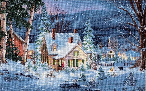 page Winter Hush - Cross Stitch Pattern PDF