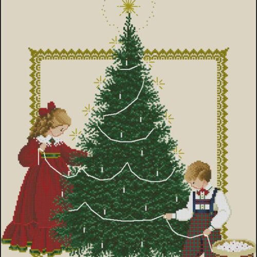 page Oh Christmas Tree - Cross Stitch Pattern PDF