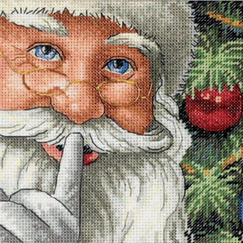 Santa's Here - Cross Stitch Design PDF