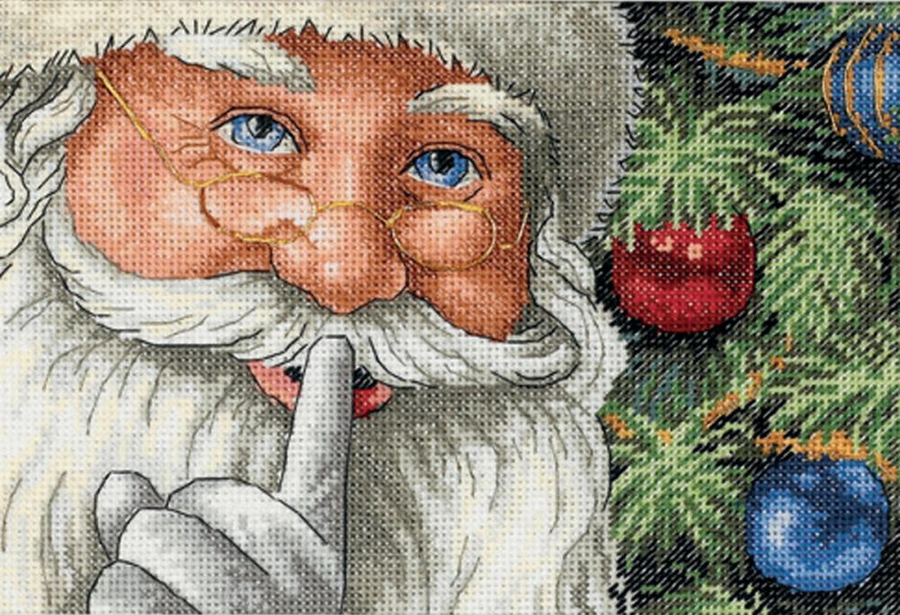 (SE)d39 Santa's Here - Cross Stitch Design PDF