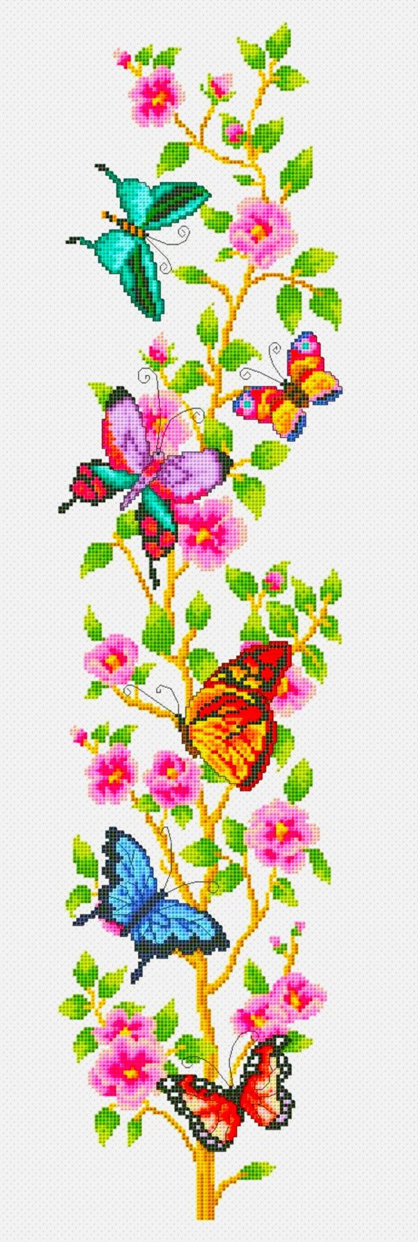 (SE)d61 Butterflies - Cross Stitch Design PDF
