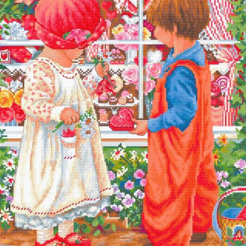 page Heartful - Cross Stitch Pattern PDF