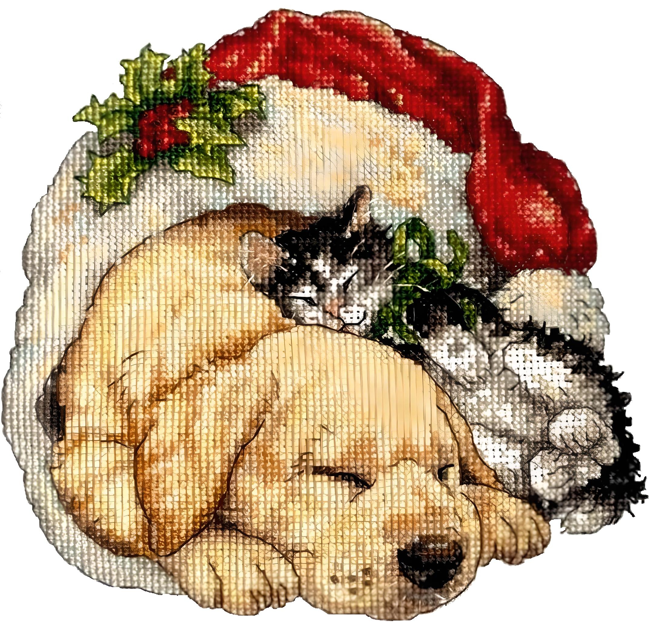 (SE)d35 Cat And Dog - Cross Stitch Design PDF
