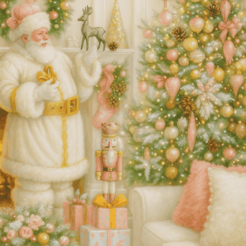 Santa With Gifts - Cross Stitch Pattern PDF
