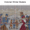 Victorian Winter Skaters – Cross Stitch Design PDF