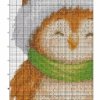 Christmas Owls On Tree – Cross Stitch Design PDF