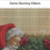 Santa Stocking Kittens – Cross Stitch Design PDF