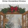 Winter Wonderland Window – Cross Stitch Pattern PDF